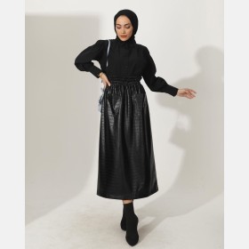 تنورة جلد ~ (SK-00109)