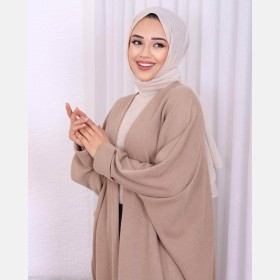 كارديجان شتوي طويل ~ مصوف تريكو (jk-0203)