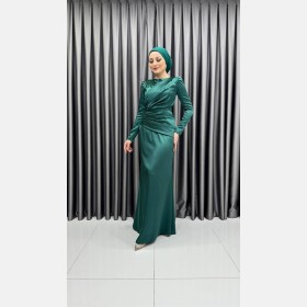 فستان سهرة طويل ~ ستان (DR-0148)