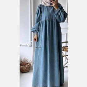 فستان جينز فضفاض ID-00978