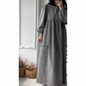 فستان جينز فضفاض ID-00978