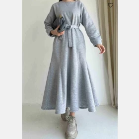 فستان عملي فضفاض (ID-00982)