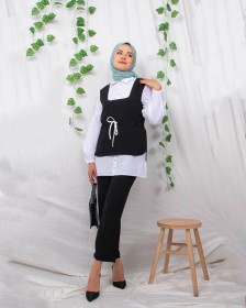 طقم رسمي كريب ~ (TSU-0499)