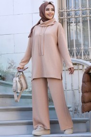 طقم مصوف تريكو ~ فضفاض (TSU-0553)