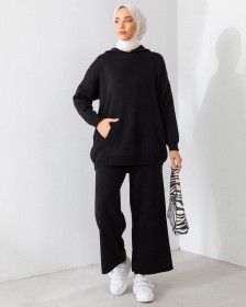 طقم تريكو شتوي ~ مصوف (TSU-0573)