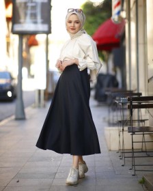 بلوز رسمي قصير~ ساده (sh-0107)