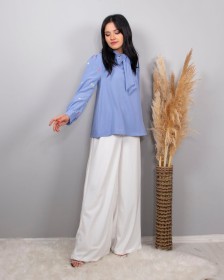 بلوز رسمي قصير ~ صيفي (SH -0247)