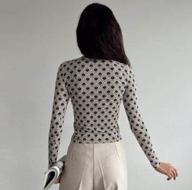 بلوز لايكرا قصير ~ (SH-00289)