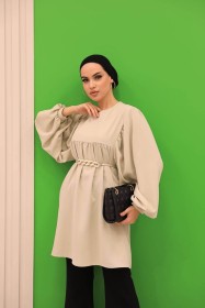 بلوز رسمي طويل~ ساده (SH-00306)