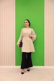 بلوز رسمي طويل~ ساده (SH-00306)