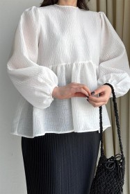 بلوز رسمي ساده ~ اروبين (SH-00308)