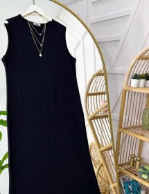 بلوز أساس, فضفاض بدون أكمام (sh-00333)