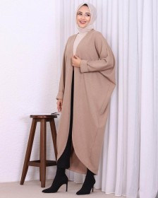 كارديجان شتوي طويل ~ مصوف تريكو (jk-0203)