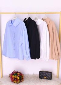 قميص ساده قصير~ ساده (ِASH-00298)