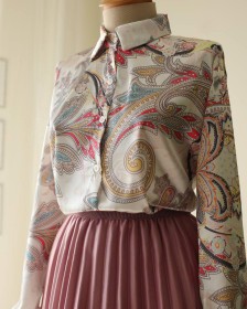 قميص ستان معرق (sh-00344)