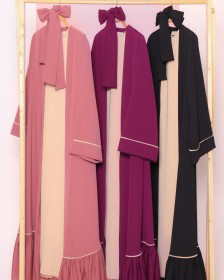 TSU_0759 عباي قطعتين