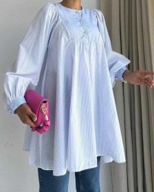 بلوز رسمي مقلم,, (sh-00337)