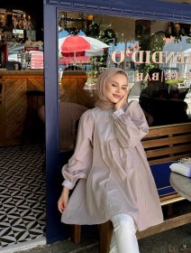 بلوز رسمي مقلم,, (sh-00337)