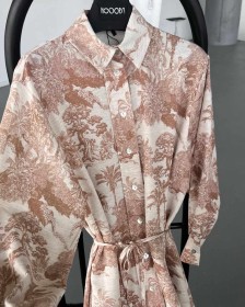 فستان عملي معرق (ID-00961)