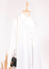 قميص شيفون فضفاض ~ رسمي (sh-00324)