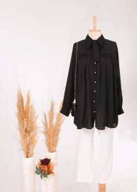 قميص شيفون فضفاض ~ رسمي (sh-00324)